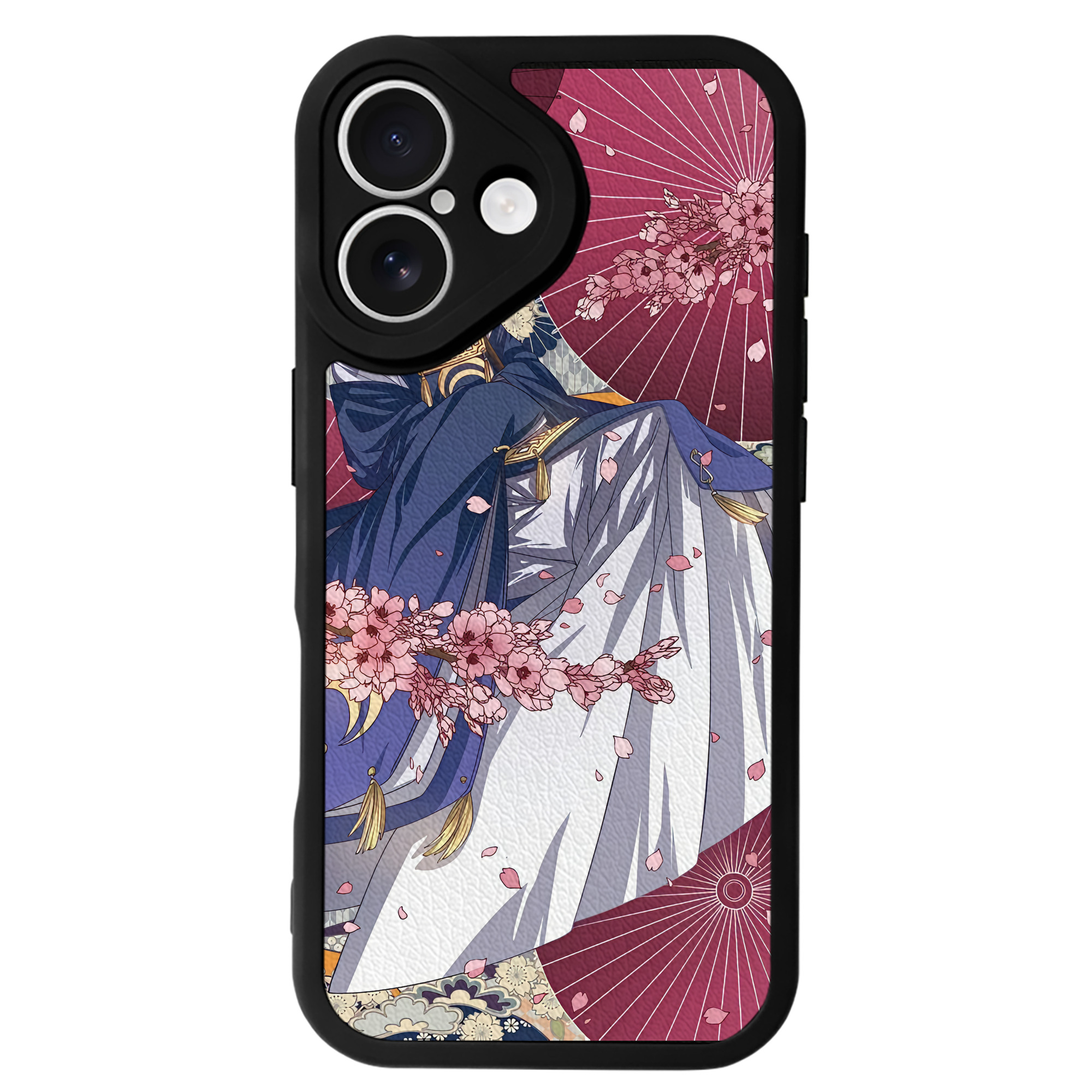 （画像用） 刀剣乱舞 Touken Ranbu 【iPhone 16シリーズ対応】シリコンスマホケース（レザー調） 材質：シリコン